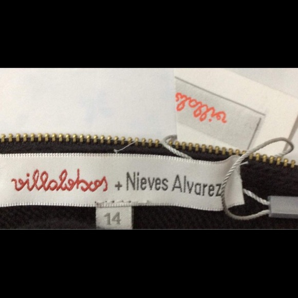 villalobos + Nieves Alvarez (14) Faux Leather, NWT - Picture 5 of 7